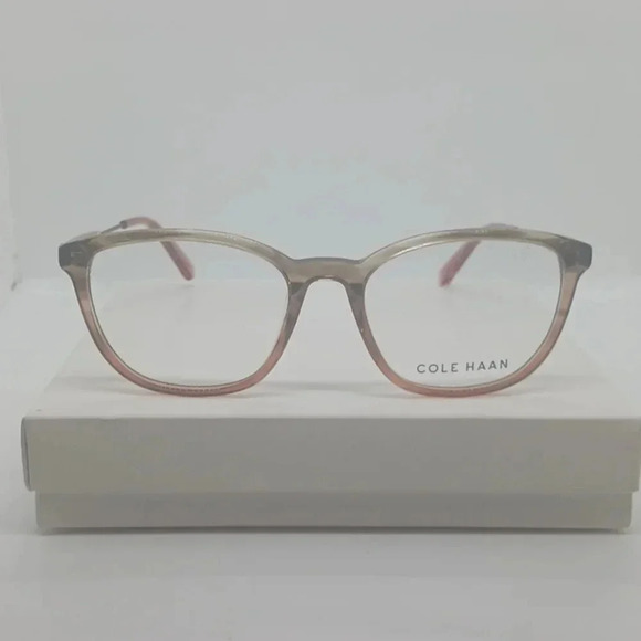 NWT WOMEN'S COLE HAAN EYEGLASS FRAMES CH5046 CORAL GRADIENT